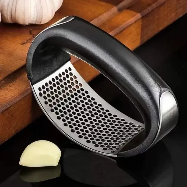 Чесночница Пресс для чеснока из нержавеющей стали Garlic Press Коломия - фото 4