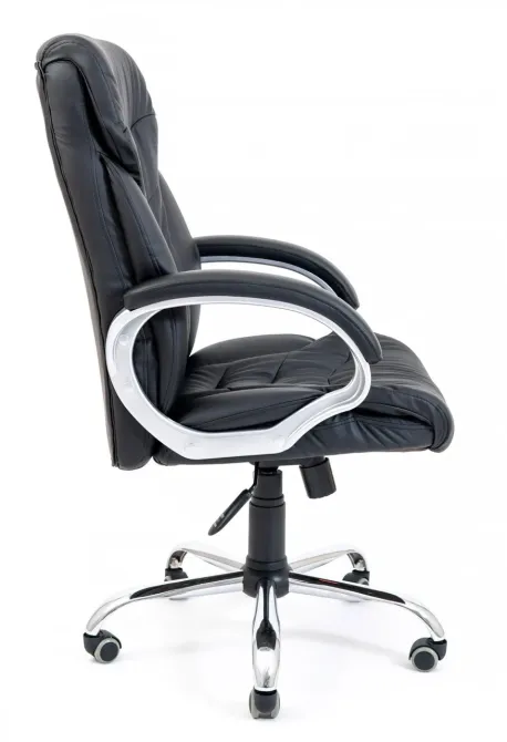 Офисное Кресло Руководителя Richman Cagliari Fly 2300 Хром М2 AnyFix Черный Киев - изображение 3