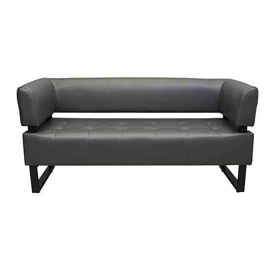 Диван Richman Офіс Подвійний зі спинкою і підлокітниками на металокаркасі Роккі 95 Київ