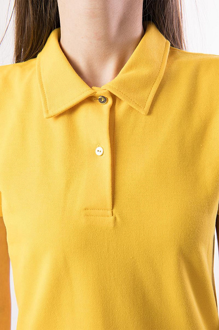 Платье - поло летнее, детское и подростковое, желтое, синее, тёмно-синее Крохатушка одяг Киев - изображение 2