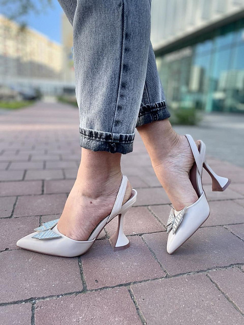 Bashili Босоніжки жіночі BASHILI M91-3 бежеві (літо, еко-шкіра) (4978) Коломия - фото 9