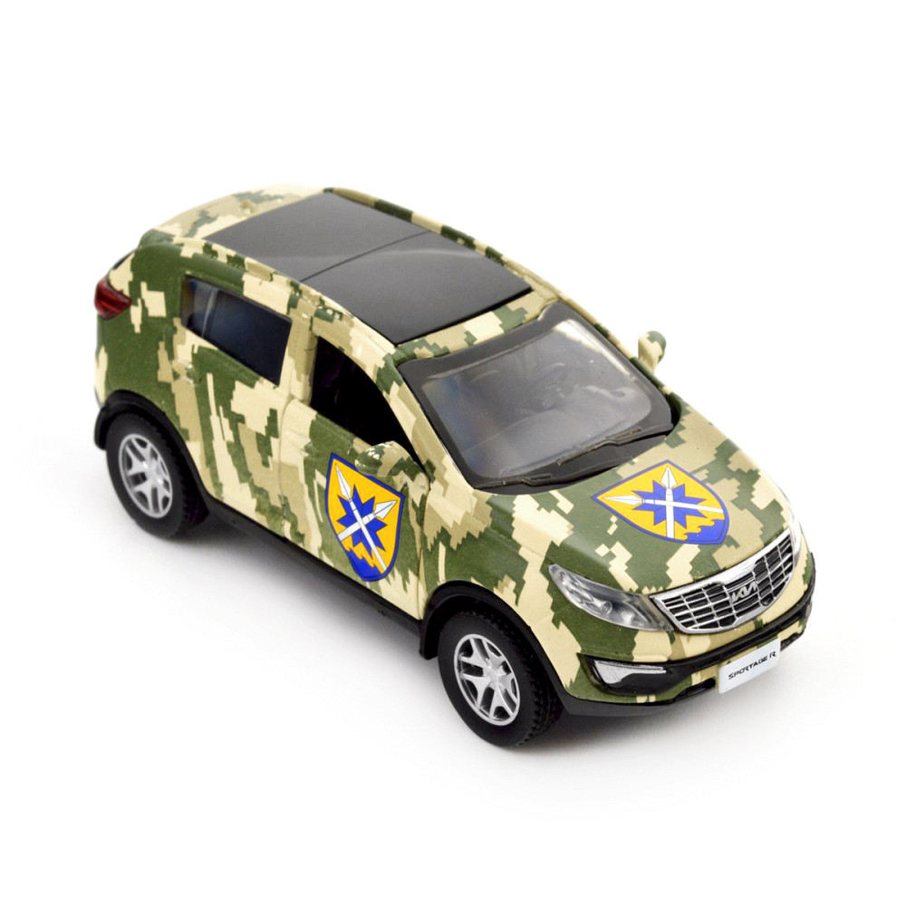 Автомодель серії Шеврони Героїв - Kia Sportage R - 56 ОМПБр Дніпро - фото 14