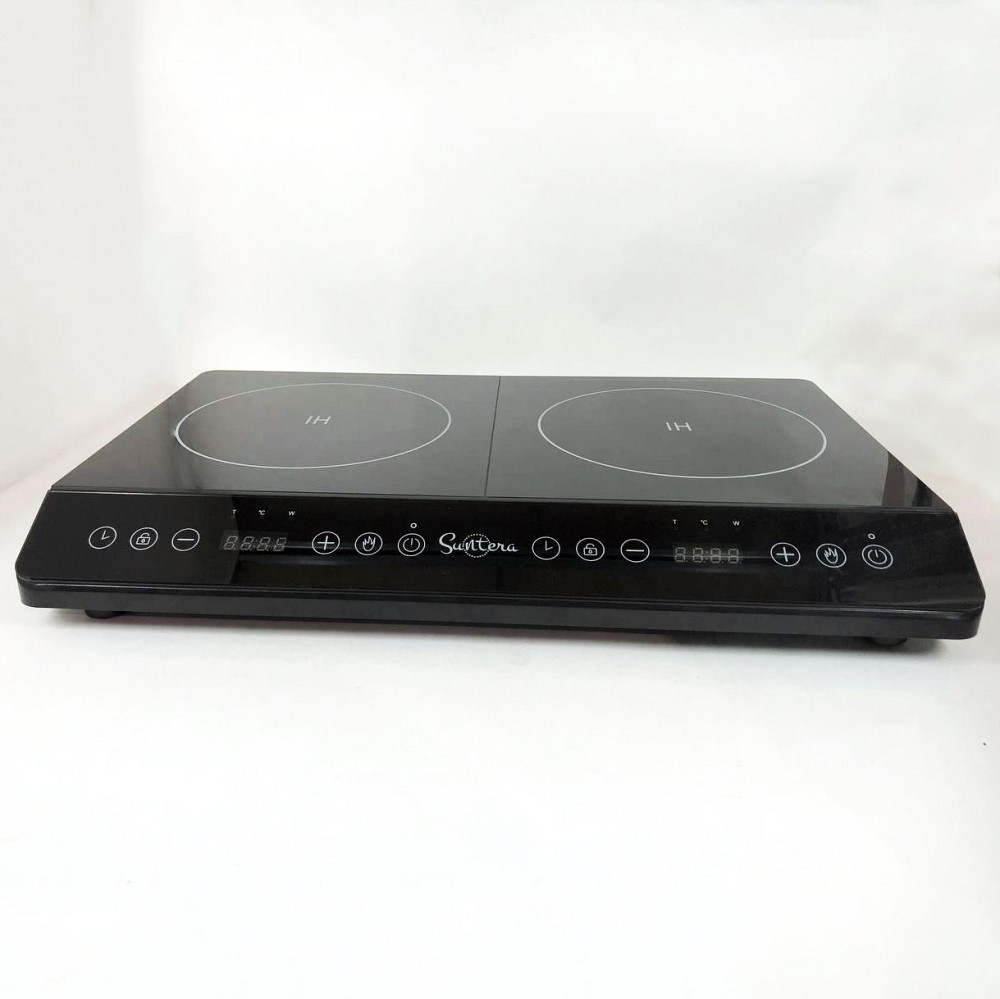 Настільна побутова електрична плита для дому кухні Suntera, Плита для приготування страв EU-37 Івано-Франківськ - фото 7