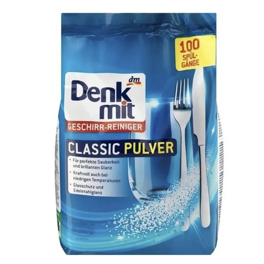 Порошок для посудомоечной машины Denkmit Classic 1,5 кг., 100 циклов Львов - изображение 1