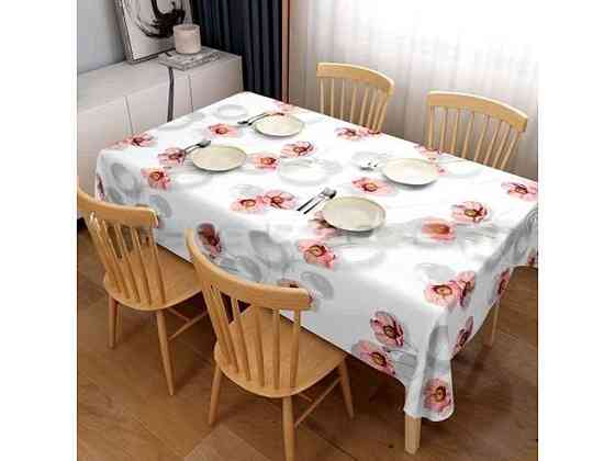 Скатертина ПВХ для столу тришарова арт.STS5785-5 1,37*20 м ТМ DARIANA Київ