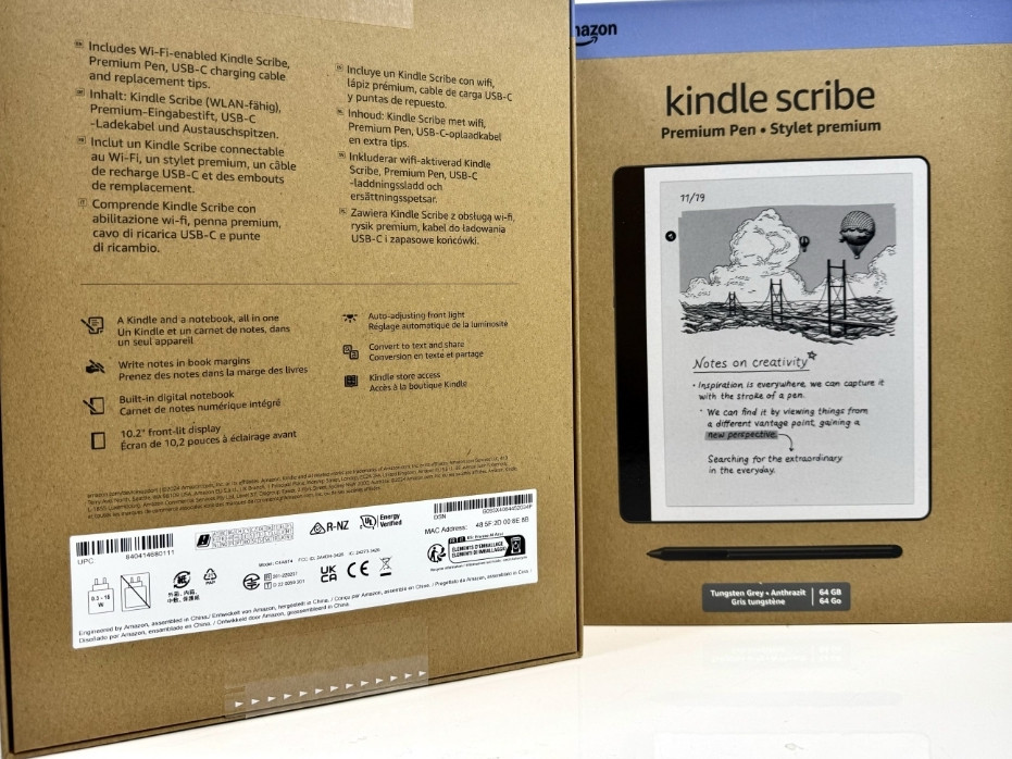 Нова Електронна книга з підсвічуванням Amazon Kindle Scribe 64 GB. Київ - фото 4