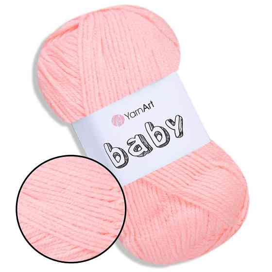 Пряжа для іграшок Baby YA150-50 акрил, 50 грам, 150 м, в асортименті Вінниця