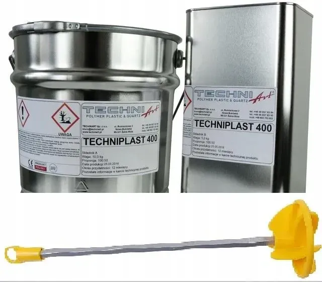 Techniart 400 żywica epoksydowa Стіл do drewna Krystaliczna 1765580321 Київ - фото 1