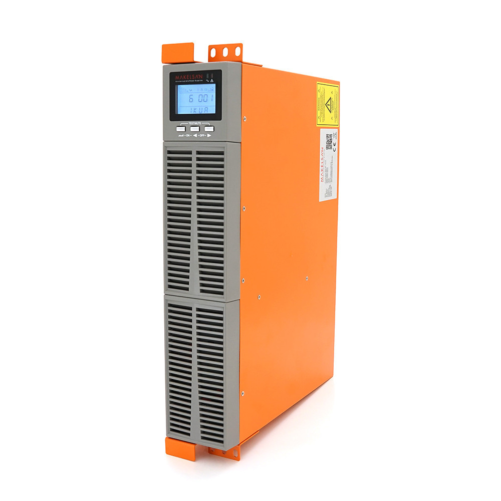 ДБЖ з правильною синусоїдою ONLINE MAKELSAN PowerPack Se-RT-1kVA-LCD, 1000VA (900Вт), 24В, Вбудована батарея 12V 7Ah х2шт, Київ - фото 1