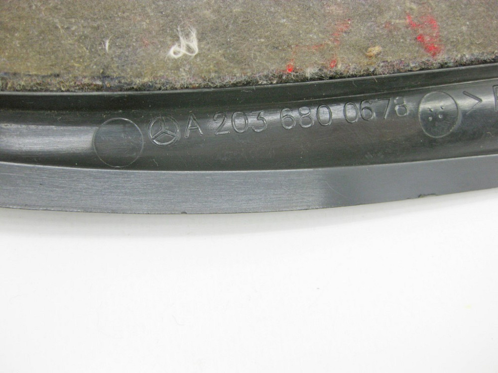Mercedes-Benz  A2036800678 9B51 Кришка лівого торця панелі приладів антрацит C-Class W203 Одеса - фото 8