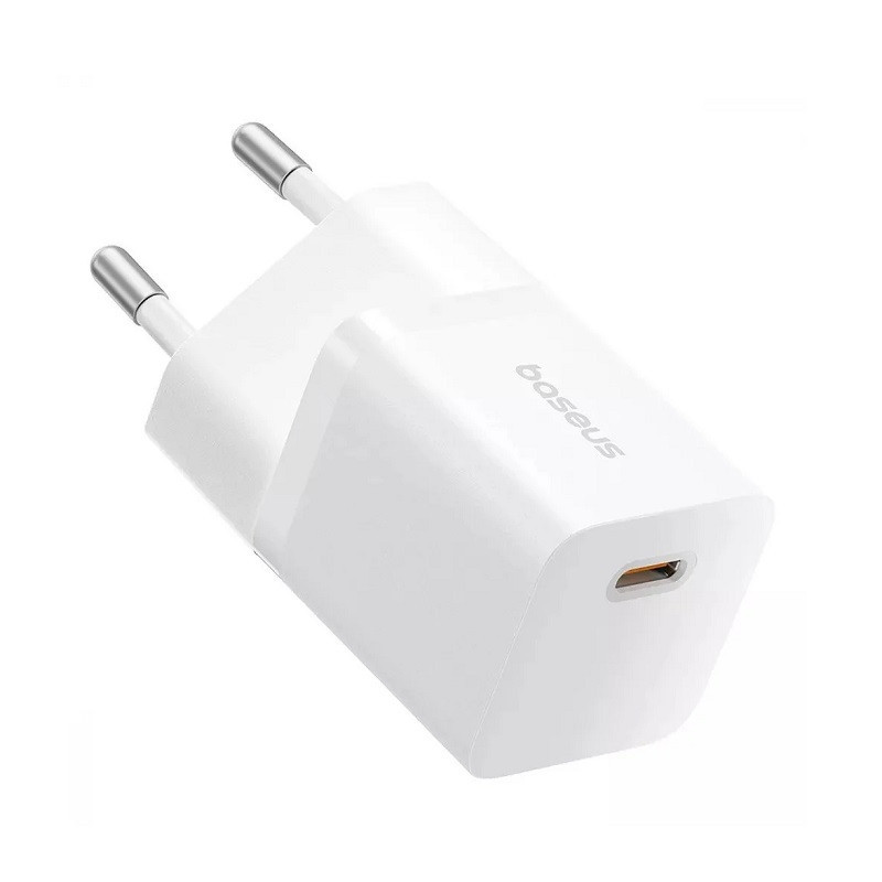 Мережевий зарядний пристрій Baseus GaN5 Fast Charger (mini) 1C 25W EU Moon White P10110909213-00 Одеса - фото 1