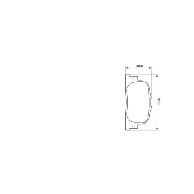 Тормозные колодки Bosch 0 986 424 730 Винница - изображение 5