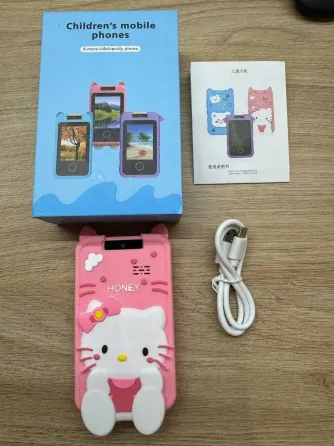 Hot Huez Розовый Телефон Интерактивный Смартфон с сенсорным экраном Детская игрушка с играми ка Коломия