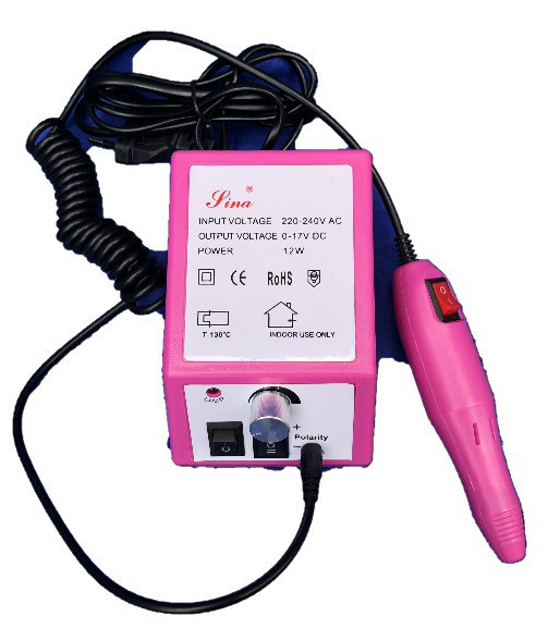 Фрезер для маникюра и педикюра Lina Mercedes 20000 оборотов/мин розовый Киев - изображение 1