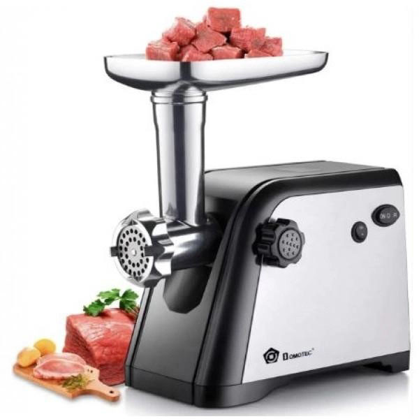 Электрическая настольная мясорубка с насадками DOMOTEC, Бытовая электромясорубка для мяса с насадками QD-14 Киев - изображение 3