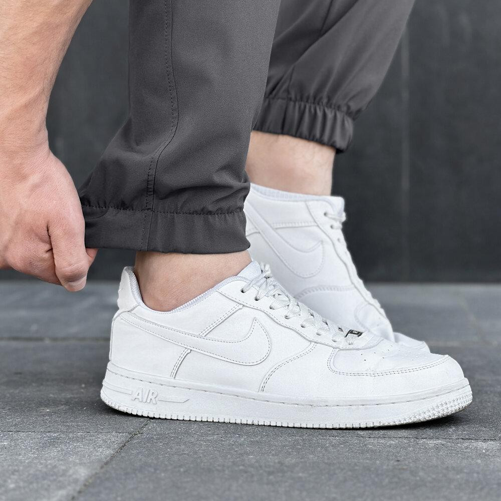 Чоловічі штани джогери з кишенями темно-сірі Pobedov Vershyna Київ - фото 2