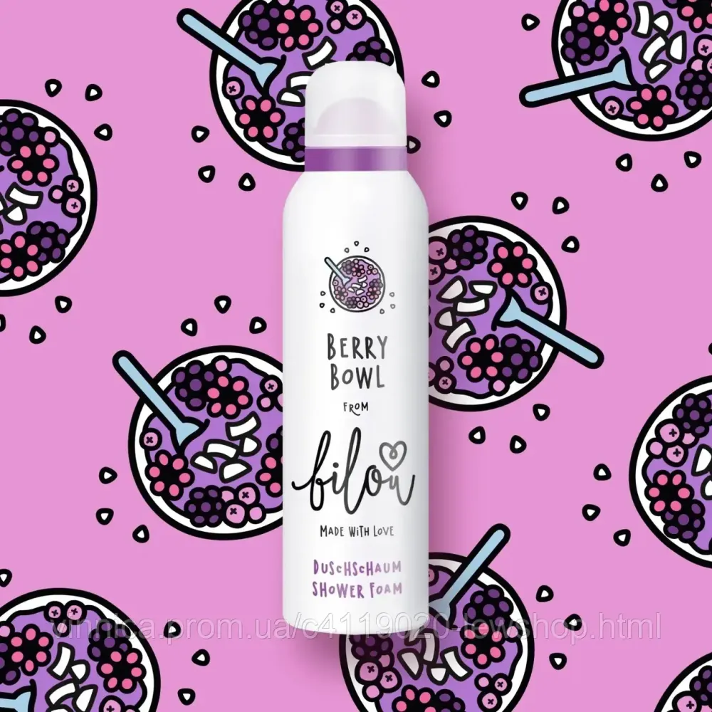 Пенка для душа Bilou Snow Rose 200 мл Черновцы - изображение 2