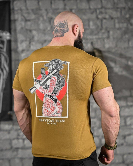 Тактическая потоотводящая футболка подруга кайотДЛ6444 Одесса - изображение 4