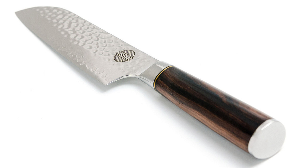 Професійний ніж із дамаської сталі Santoku 18 см GRILLI 88871 Код: 012180 Рівне - фото 11
