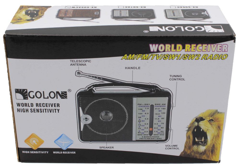 Радіоприймач Golon RX-608AC Дніпро - фото 2