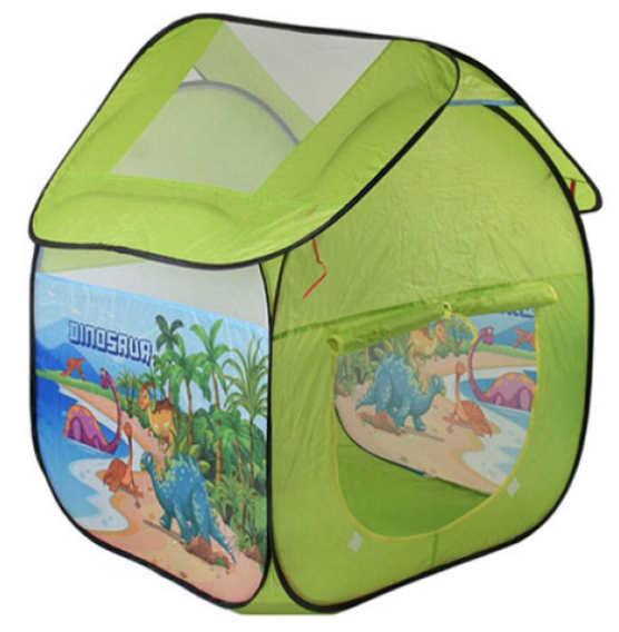 Дитячий намет-будиночок "Динозаври" 8009KL 114х102х112 см Вінниця - фото 1