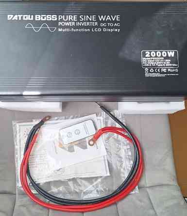 Инвертор 12v/24v Databoss 2000w; FCHAO 12в 2000W Харьков