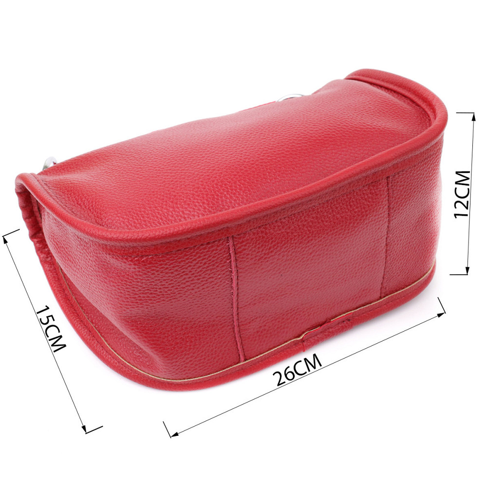 Сумка для жінок із натуральної шкіри Vintage 23000 Червоний Київ - фото 3