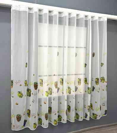 Кухонная арка VR-Textil № 1754т шифон разноцветный 300х170 см (53-0057) Киев