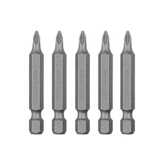 Комплект викруткових насадок, PZ1, 1/4"×50 мм, ACR, S2, 5 од., STORM Львів