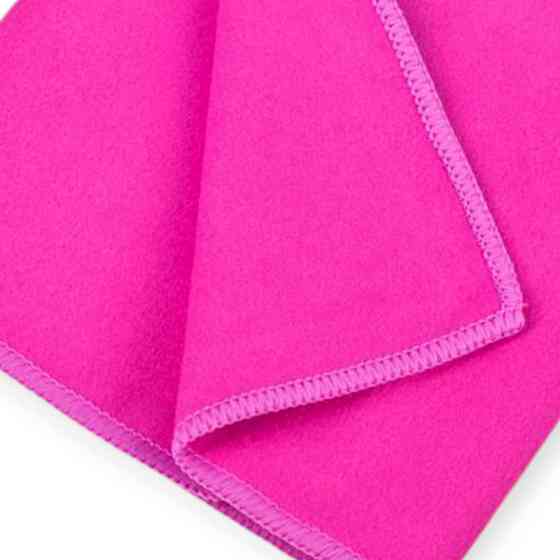 Серветка універсальна (40х30) рожева для полірування vitol мікрофібра Мукачево