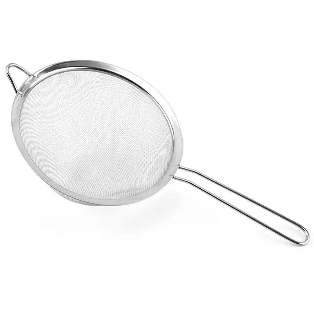 Дуршлаг с ручкой 20 см из нержавеющей стали Киев - изображение 2