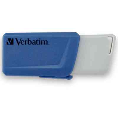 USB флеш накопитель Verbatim 3x16GB Store 'n' Click Red/Blue/Yellow USB 3.2 (49306) Винница