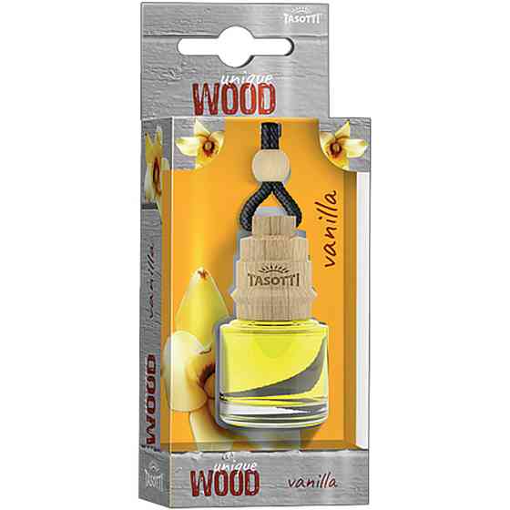 Ароматизатор для авто пробка "Unique Wood" Vanilla (Ваніль) 7мл Tasotti Київ