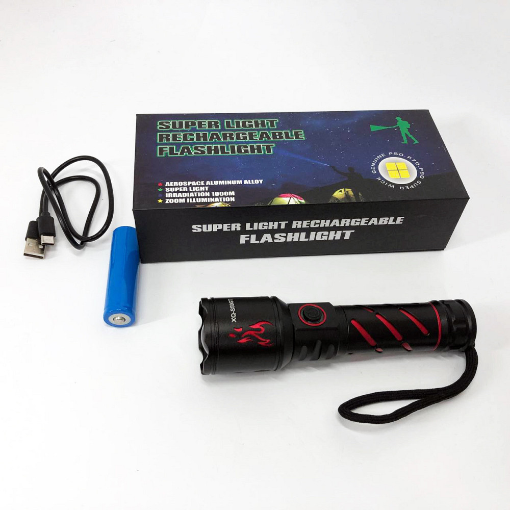 Кишеньковий міні ліхтар XQ-S59-GT, Переносний ручний потужний ліхтар Оригінальний ручний SP-99 Львів - фото 3