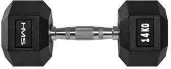 Гантель шестигранна HMS HEX PRO, 14 кг Киев