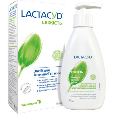 Гель для интимной гигиены Lactacyd Свежесть с дозатором 200 мл (5391520943195) Винница - изображение 1