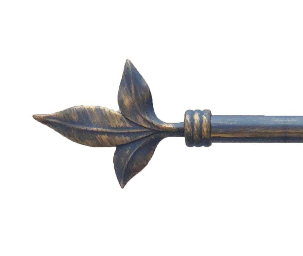 Закінчення для карнизу Orvit ЛИСТОК ЛІЛІЇ 16 мм БЛАКИТЬ ЗОЛОТА Львов - изображение 1