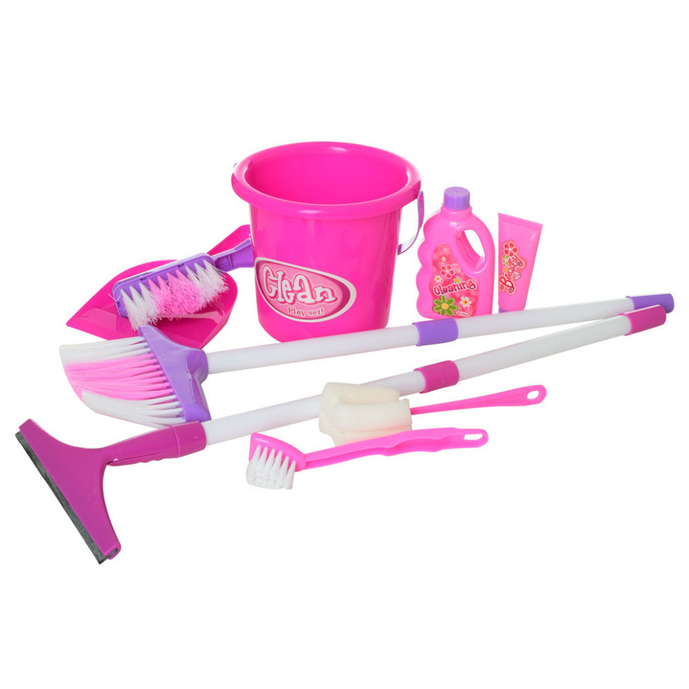 Дитячий ігровий набір для прибирання 667-16 з відром Вінниця - фото 1