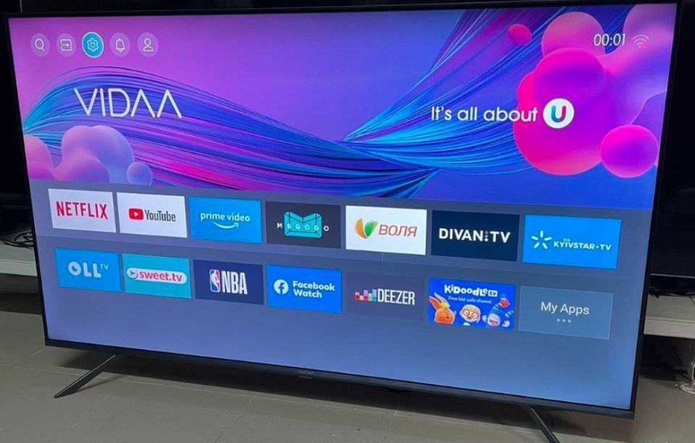 Телевізор Безрамний: 58" (2023) 4К UHD, Smart, HISENSE 58E61KT. Новий!!! Харків - фото 2