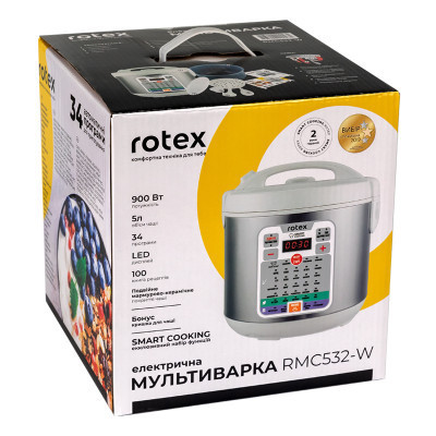 Мультиварка Rotex RMC 532-W (RMC532-W) Вінниця - фото 8