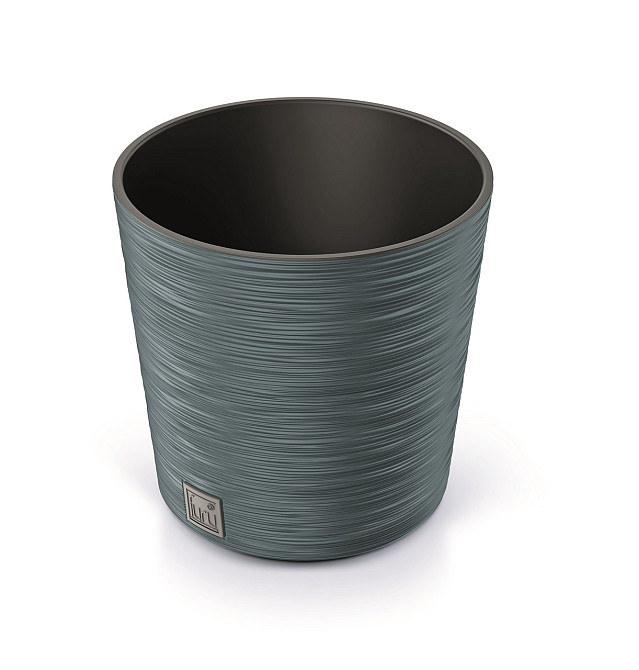 Горшок для растений Prosperplast Furu Round - синий, 7,5/9л Киев - изображение 1