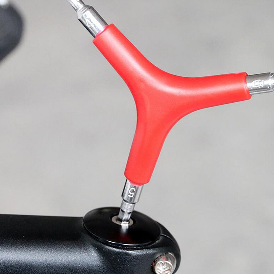 Шестигранник треугольный 4, 5, 6 мм для ремонта велосипедов Feel Fit Красный Бровары - изображение 4