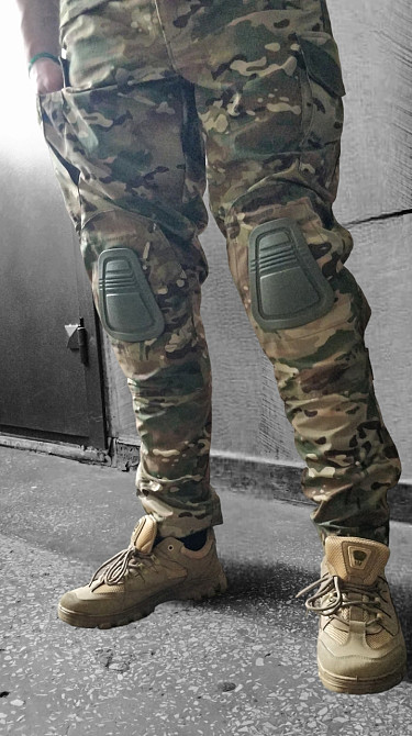 Штаны мужские корд с наколенниками мультикам Одесса - изображение 17