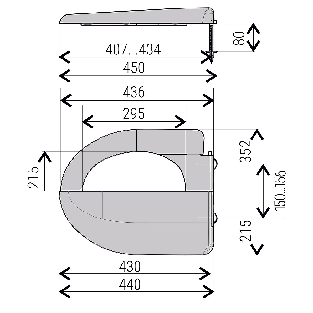 Сидіння для унітазу AURORA OPTIMUM Тернополь - изображение 8