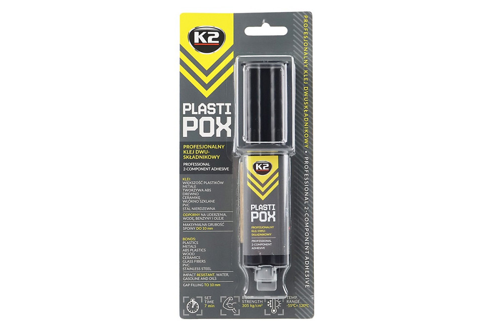 Клей двокомпонентний для пластикових деталей "PLASTI POX", 25g Київ - фото 1