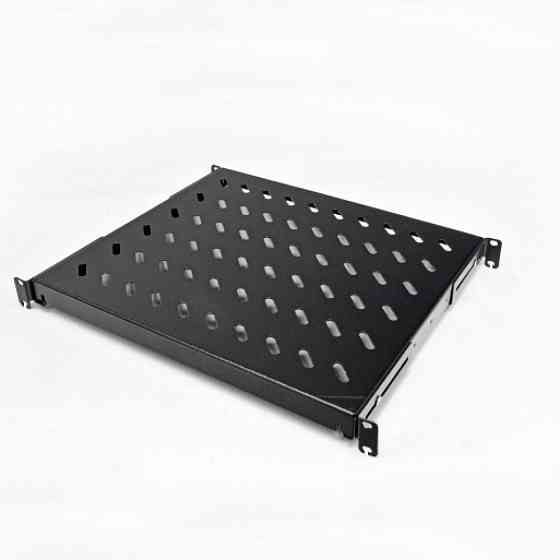 Полиця з чотирма точками кріплення CMS UA-SH4-400B 19" 1U 400 мм чорна Київ