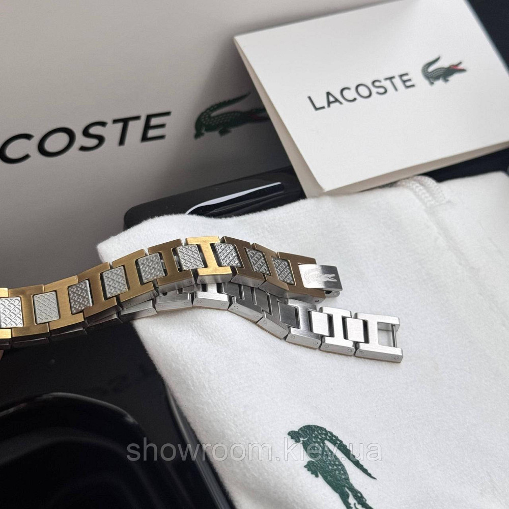 Мужской стильный браслет на руку Lacoste, Лакоста (40191) Киев - изображение 4