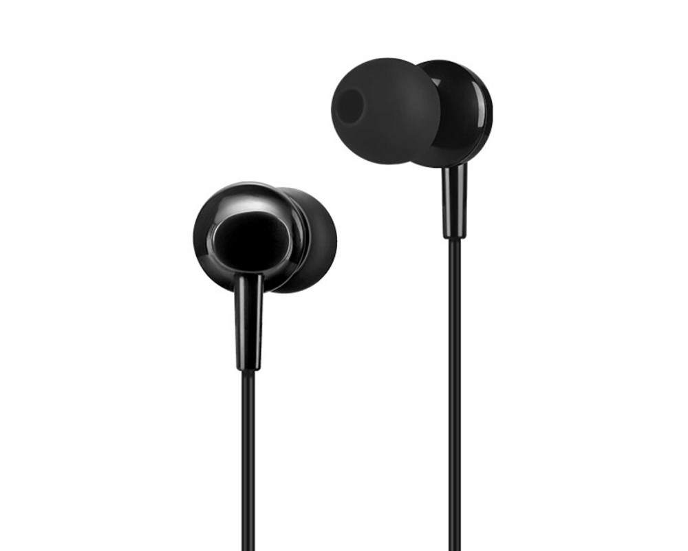 Навушники HOCO M14 initial sound universal earphones with mic Black Київ - фото 1