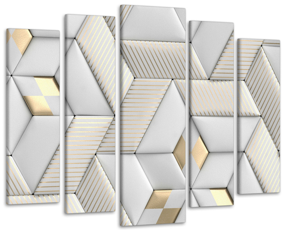 Модульная картина в гостиную / спальню Абстракция узор Art-404_5 ( 80х118см ) 90х132 см Киев - изображение 1