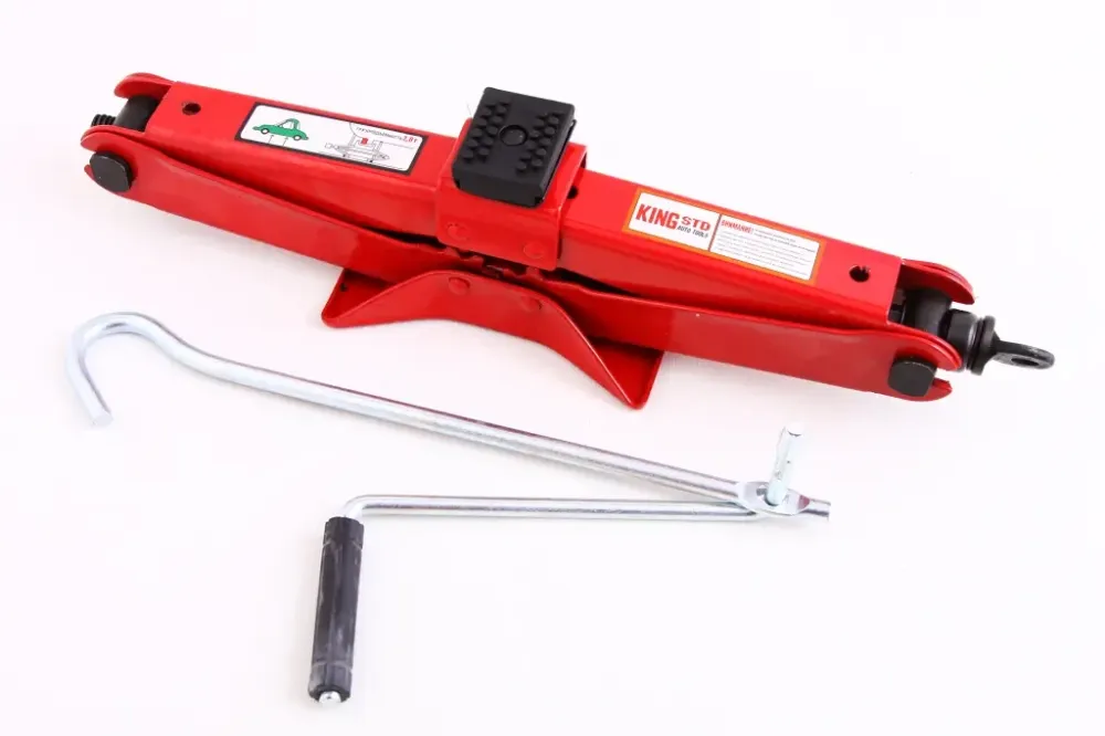 Домкрат ромб 2.0 т King Std 115-400 мм (с резинкой) Винница - изображение 1